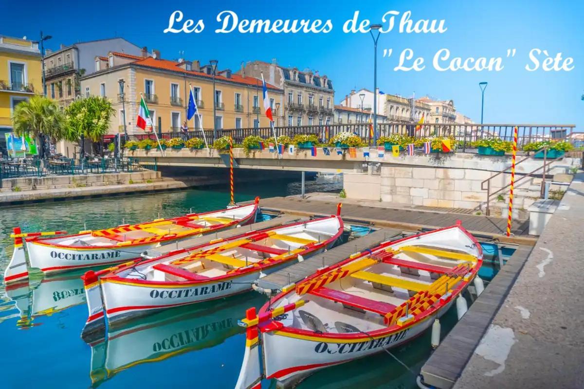 Le Cocon Les Demeures De Thau Leilighet Sète Eksteriør bilde